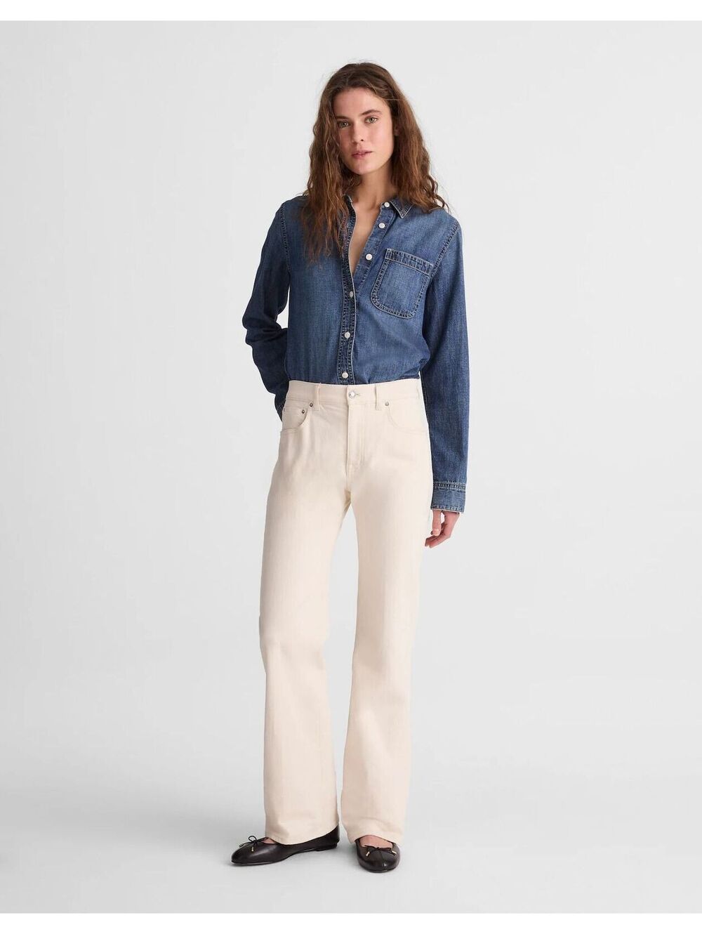 NWT Madewell Relaxed Bootcut Jeans - Size 27 - MSRP $148